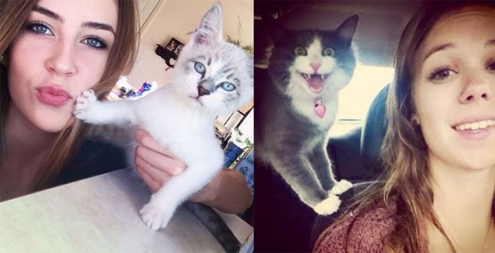 9 Times Your Cats Didn’t Want To Be In Your Silly Selfies And The Result Was Funny