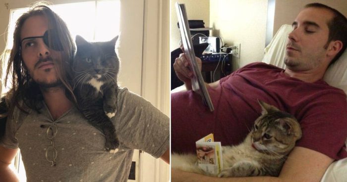 14 Pics Showing Just How Incredibly Similar Some Cats And Their Owners Are